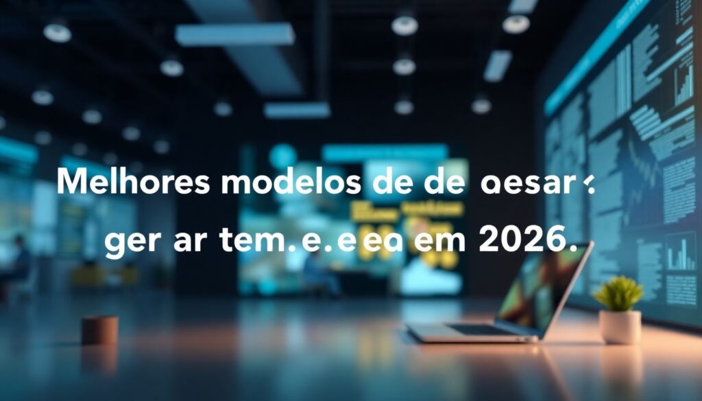 Melhores modelos de IA para gerar texto em português em 2026