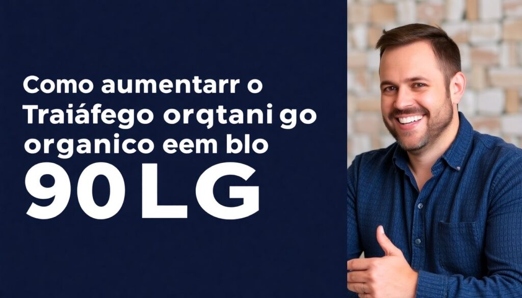 Como aumentar o tráfego orgânico do blog em 90 dias com estratégia de conteúdo