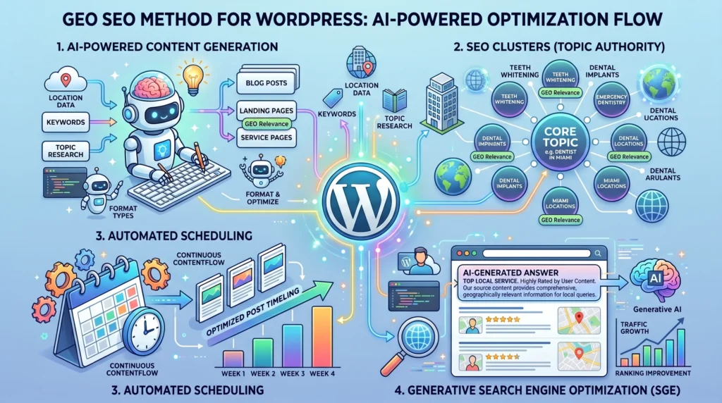 Como aplicar na prática o GEO Método SEO no WordPress - imagem do artigo