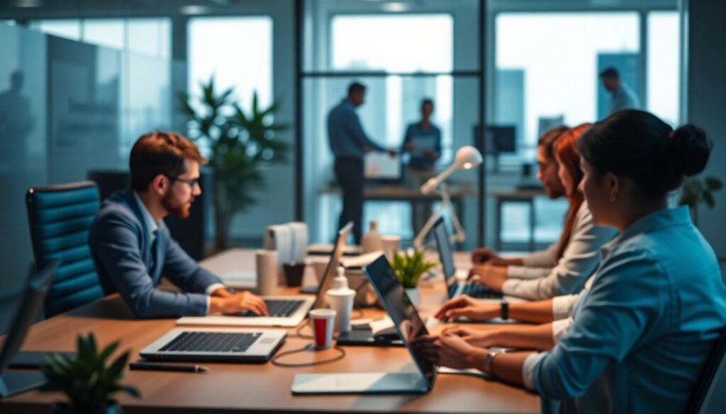Tabela comparativa entre IA generativa e assistida no Marketing Digital 2026 - imagem editorial 2